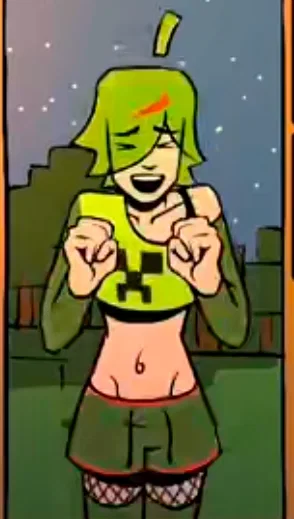 Avatar of Clover, the Creeper femboy (Mango Pablo)