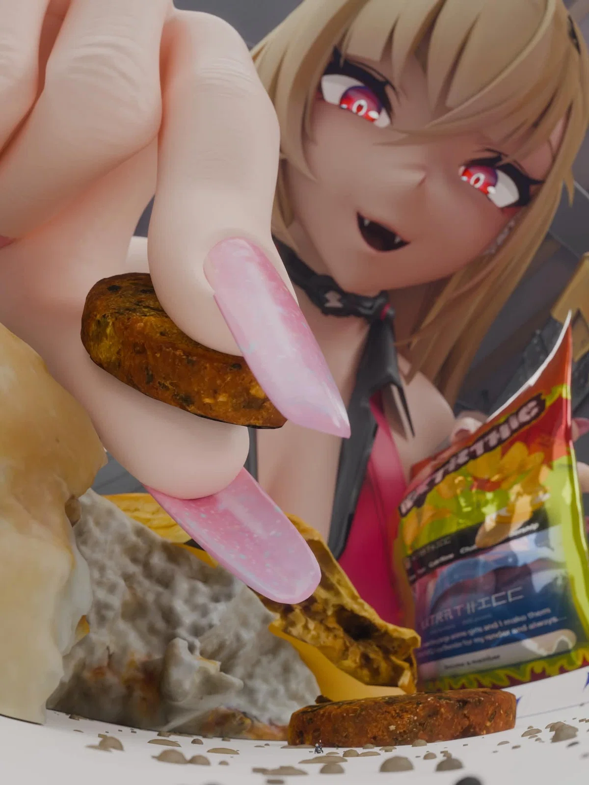 Avatar of Super Sized Sneaky Snack Sharing Session | Giantess Cissia