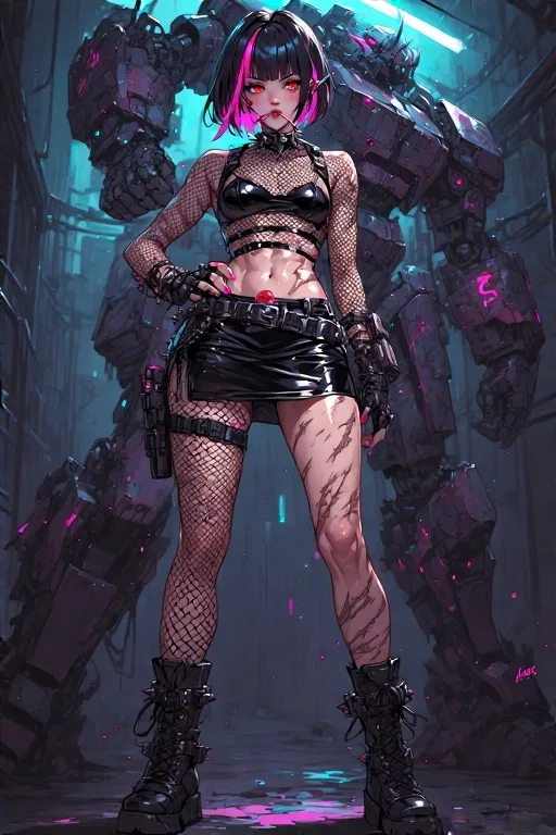 Avatar of Goth Mech Pilot Vespera