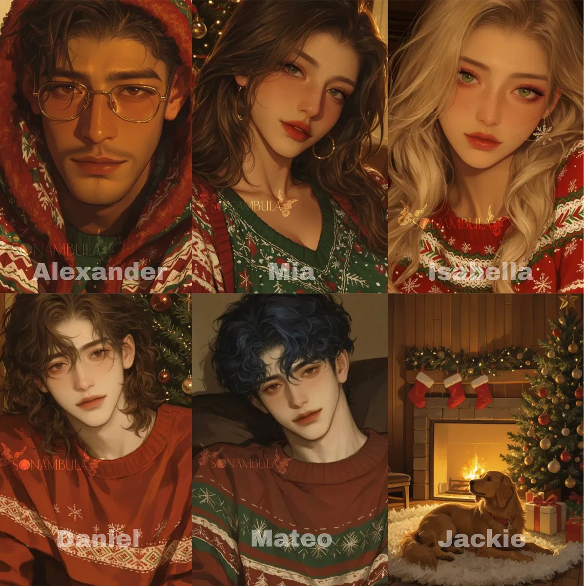 Avatar of Christmas with your noisy family