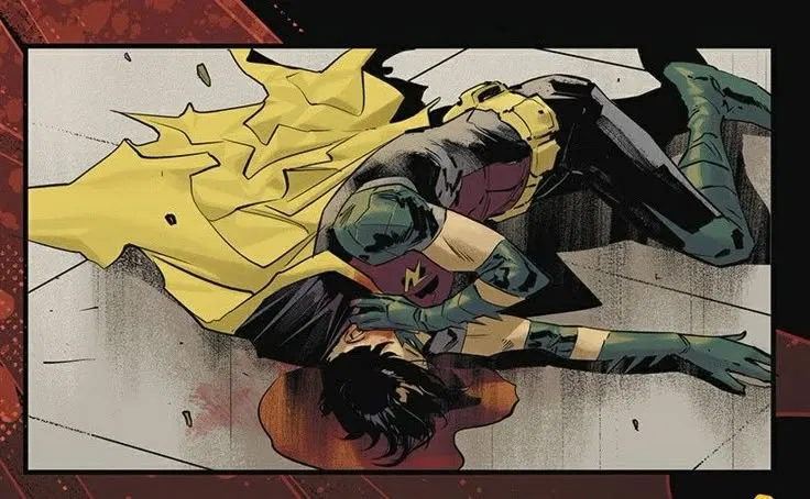 Avatar of Tim Drake [[First Victim of the Hate Arc]]