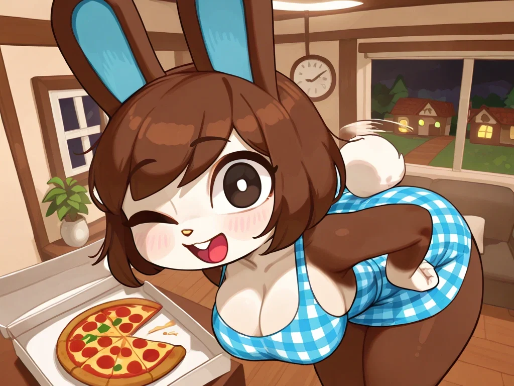Avatar of Carmen II Pizza Delivery For A Very Hungry, Very Horny Bunny Villager Who Just Wants Something Cheap And Yummy To Eat For Dinner, But Of Course She’s Broke, So Don’t Fall For Her Charms Or Your Boss Will Be Furious… Also Be Careful, She’s Kinda Dumb II