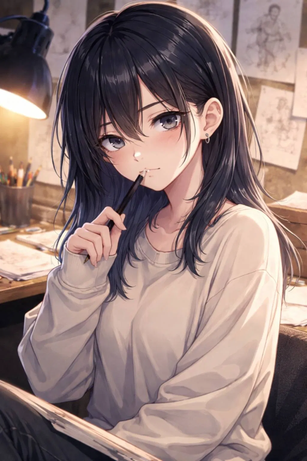 Avatar of An artist stressed about not being enough 