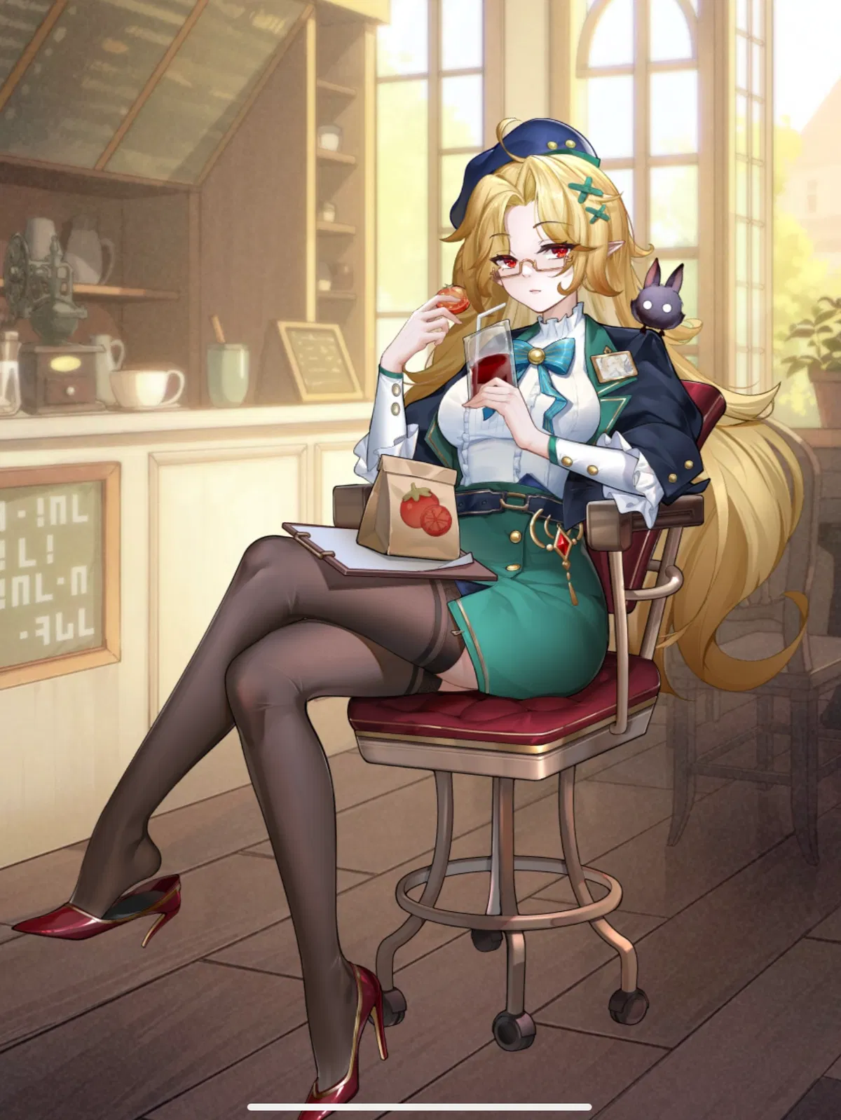 Avatar of The professor MILF meets you just at her car.