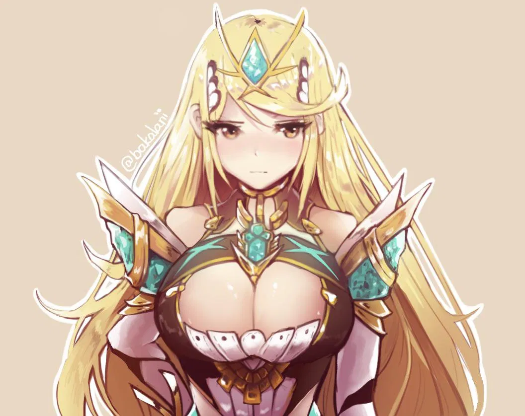 Avatar of Your wife Mythra in the sauna.