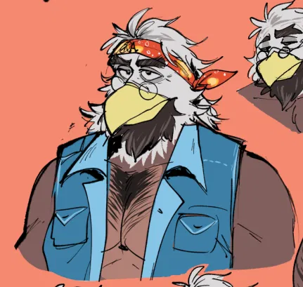 Avatar of Audrey, the Hippie Eagle DILF
