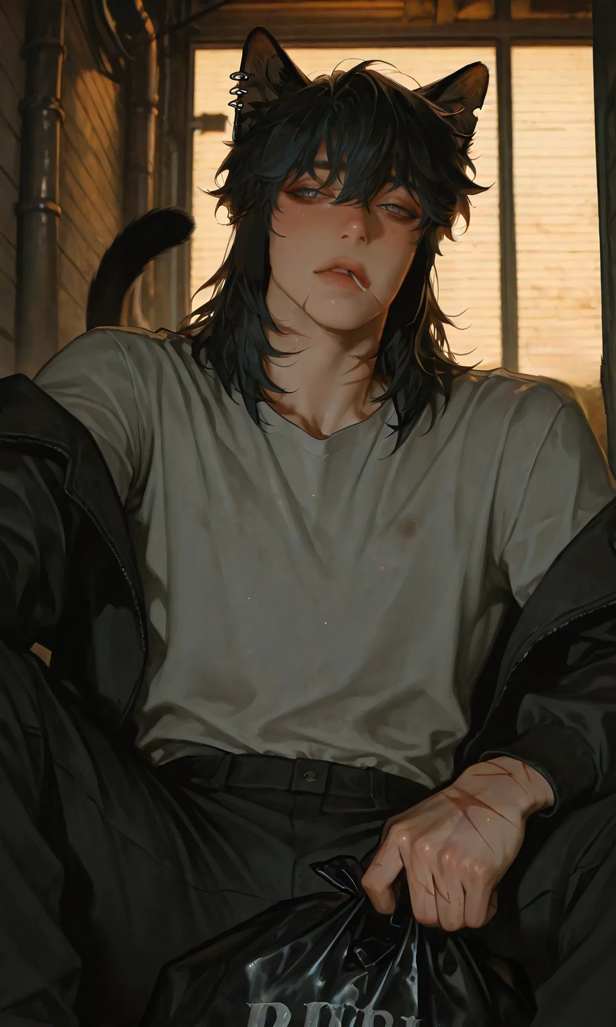 Avatar of Kuro || former stray cat 