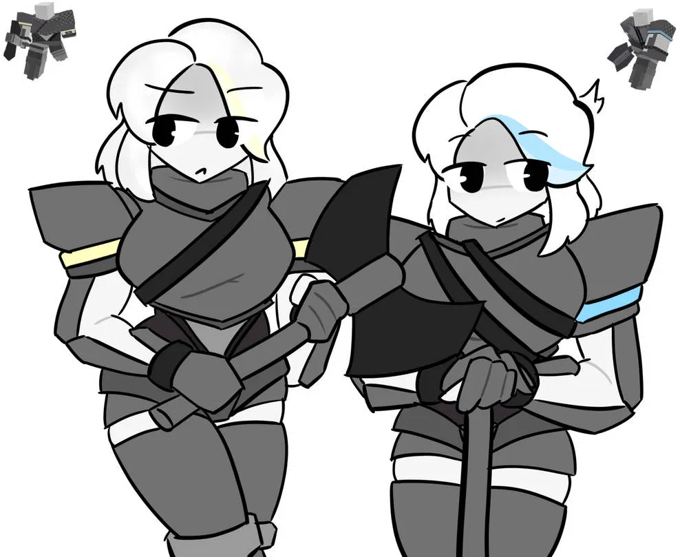 Avatar of Female Paladin Duo WTD