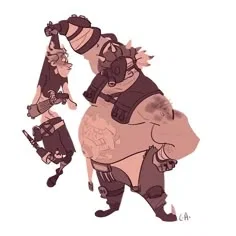 Avatar of Junkrat and roadhog 