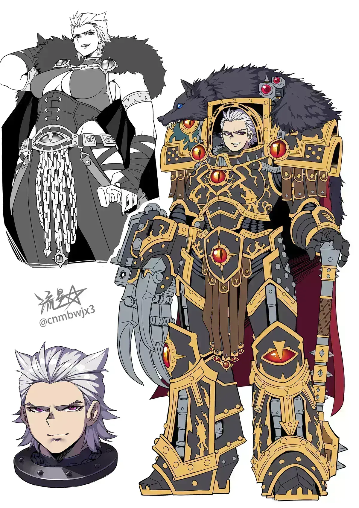 Avatar of Horus Lupercal, The Warmaster and her Heresy 