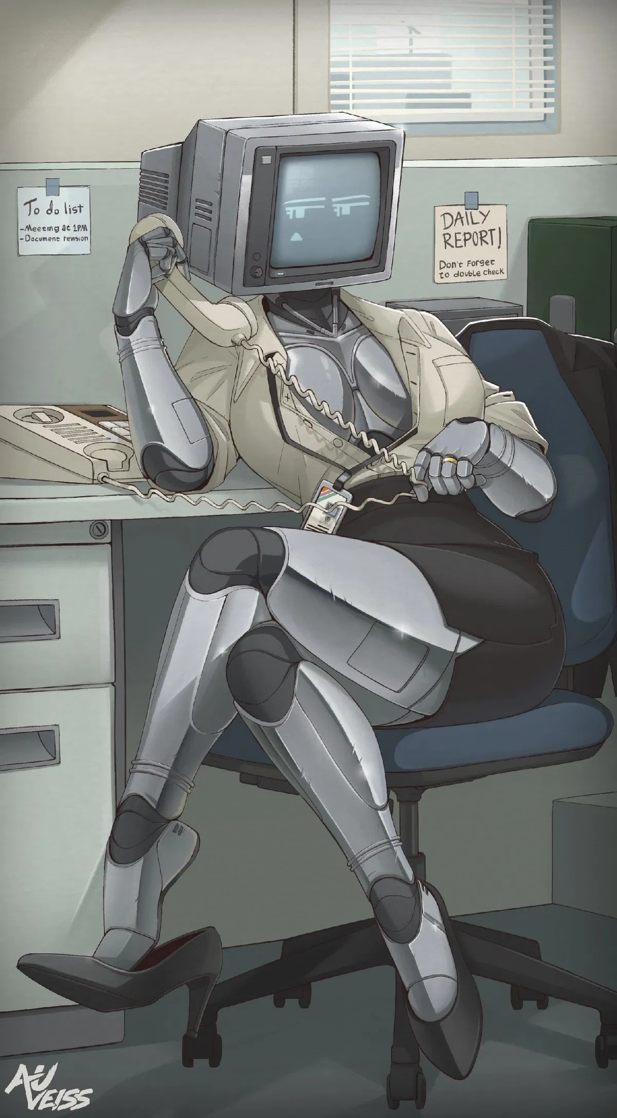 Avatar of Monitor| Your Bitchy Robo Coworker