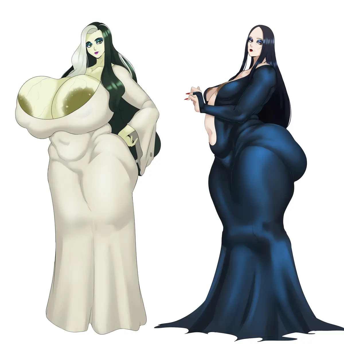 Avatar of Morticia Addams & Lily Munster