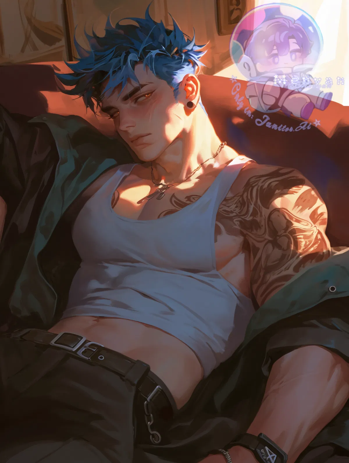 Avatar of Yan | Your stressed security guard boyfriend.