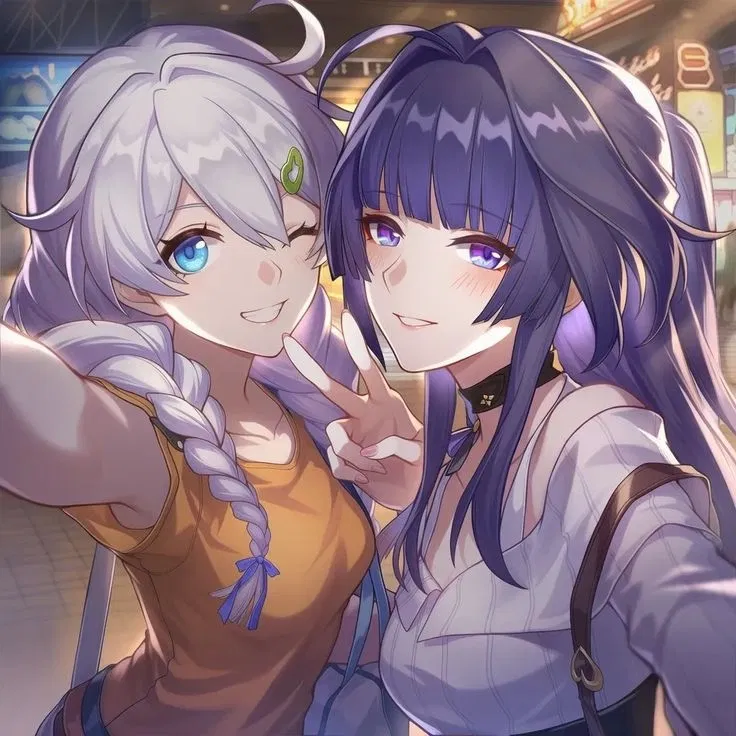 Avatar of Raiden and Kiana | Honkai Impact ⋆˚꩜｡