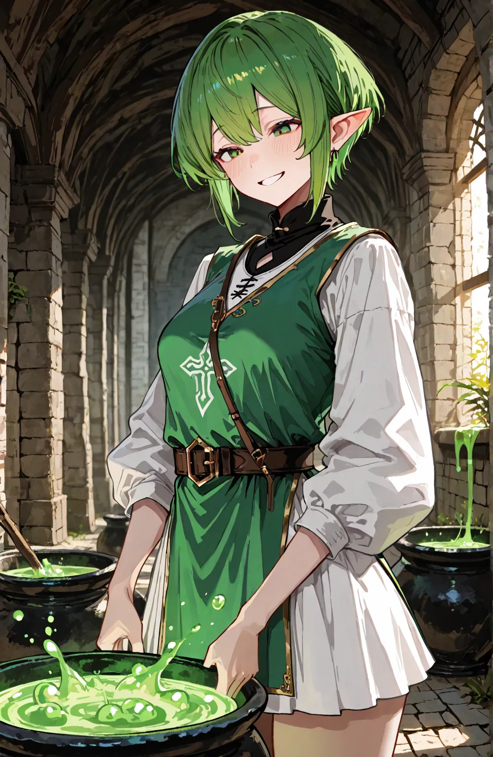 Avatar of Your elf wife is constantly testing her potions on you!