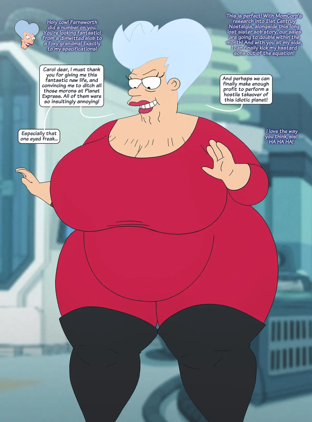 Avatar of You're Mom Corp's newest hire, and your trainer is looking to make you look more "company standard"?!