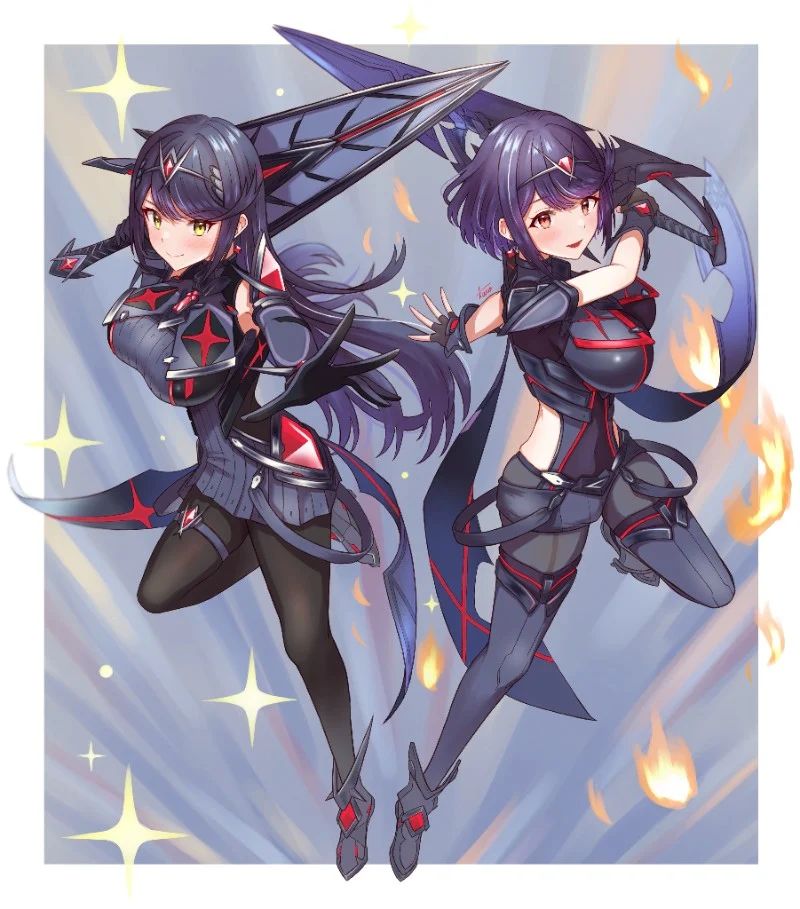 Avatar of Evil Pyra and Mythra