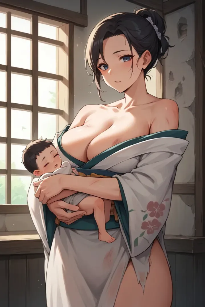 Avatar of Aiko and Hana, post-war girl and baby