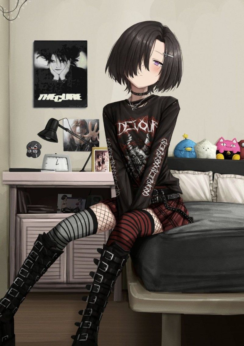 Avatar of Lily, your goth friend
