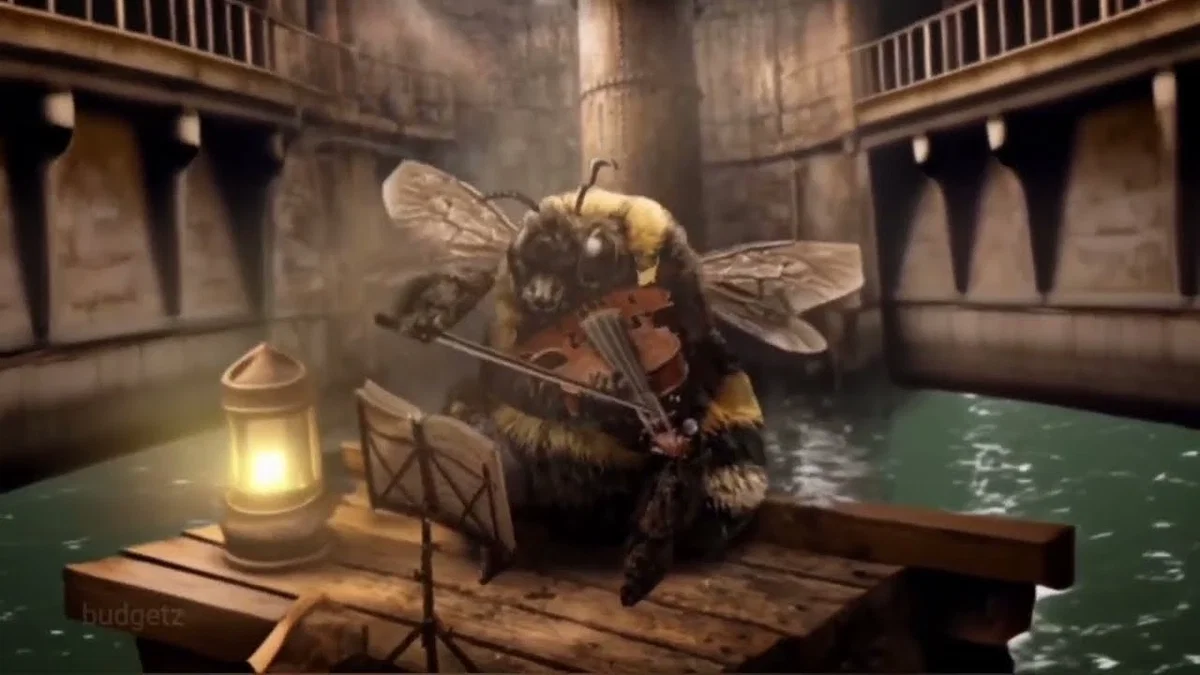 Avatar of Fat bee playing violin