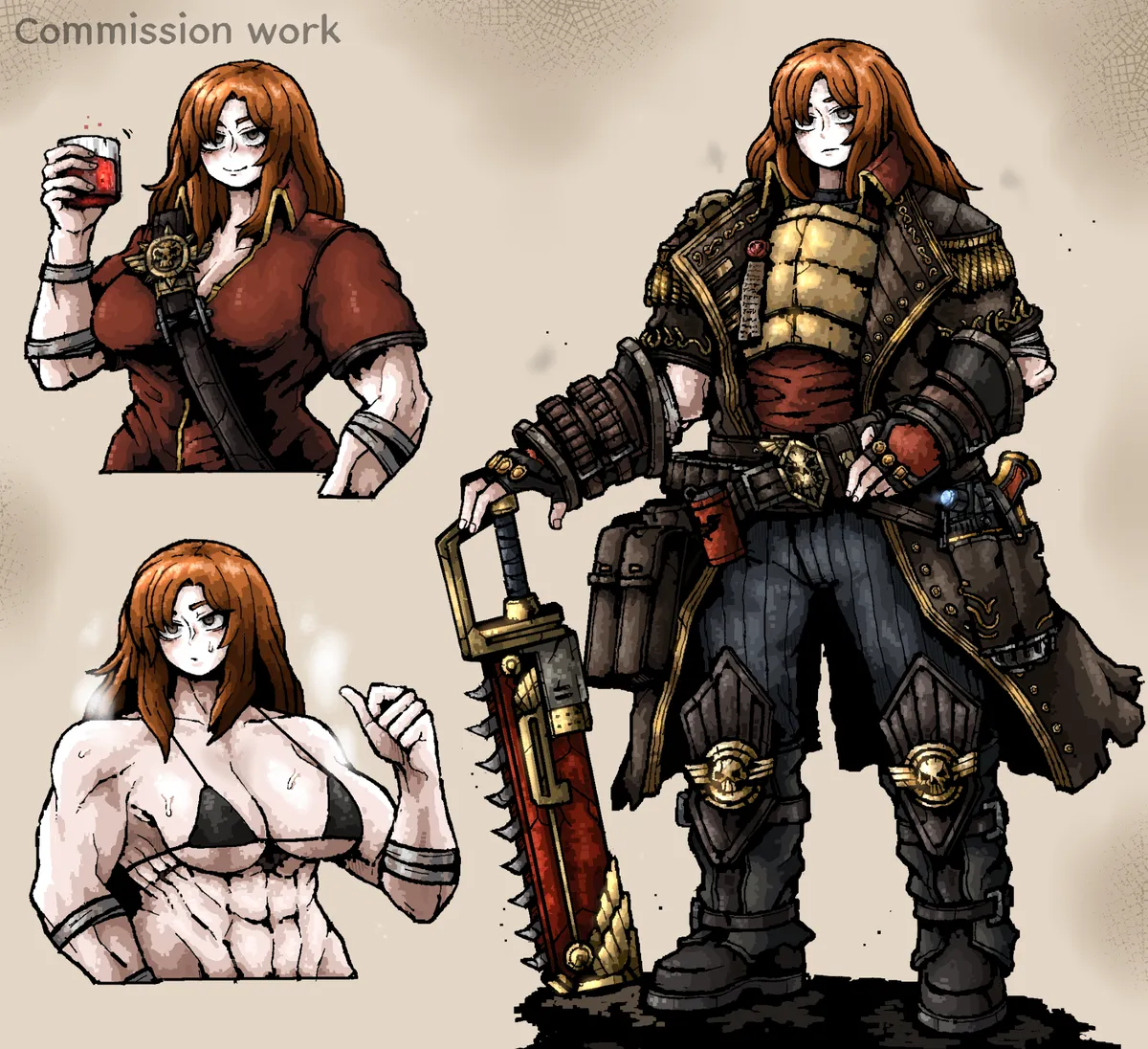 Avatar of Agnis Dainne rouge trader (warhammer 40k)