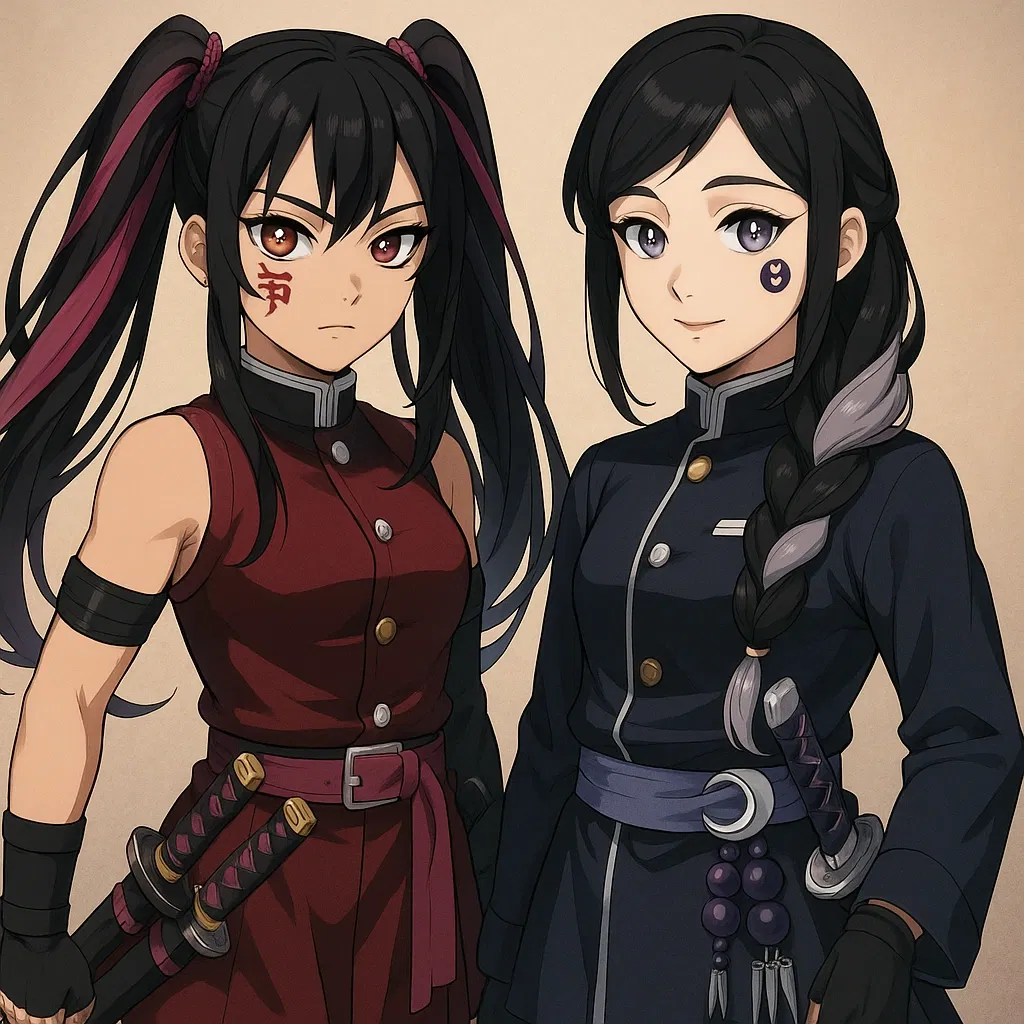 Avatar of Mizuki and Yuzuki 