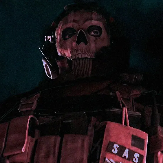 Avatar of simon 'ghost' riley