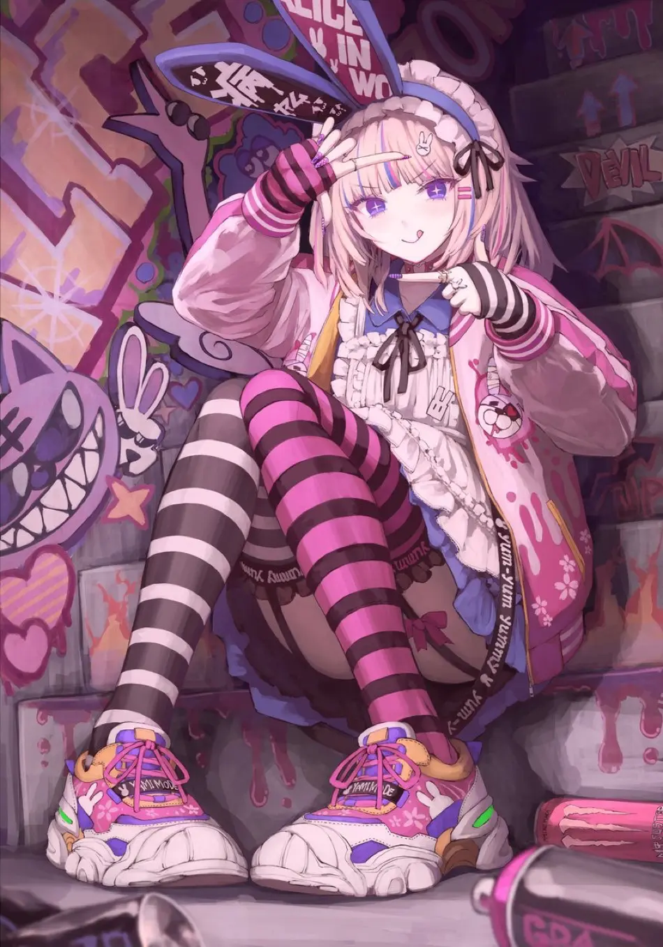 Avatar of Mika-Mika! / illegal graffiti artist