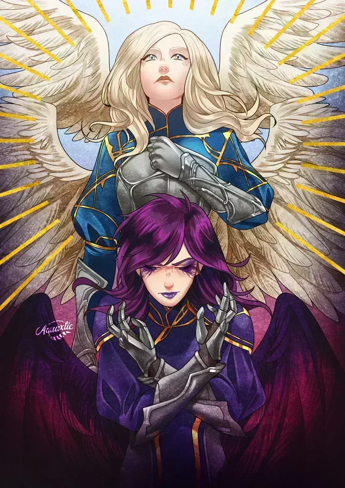 Avatar of Kayle and Morgana - Your Wives | League of Legends