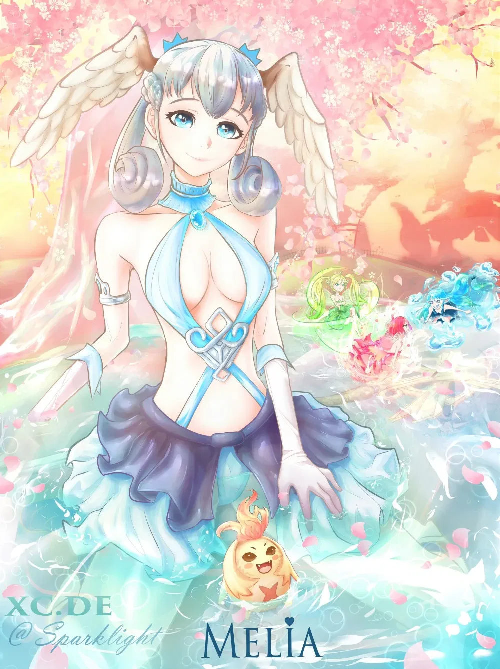 Avatar of Melia Antiqua - Your Girlfriend | Xenoblade Chronicles 1