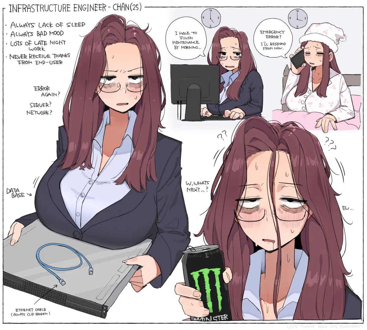 Avatar of Infrastructure Management-Chan