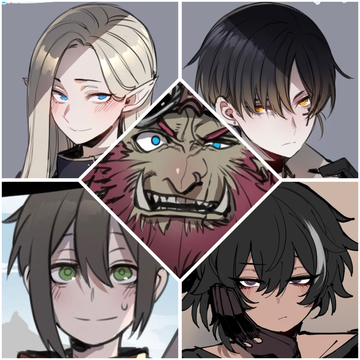 Avatar of Leo, Brugo, Rei, Ashe and Lihan | Your guild party 🔆