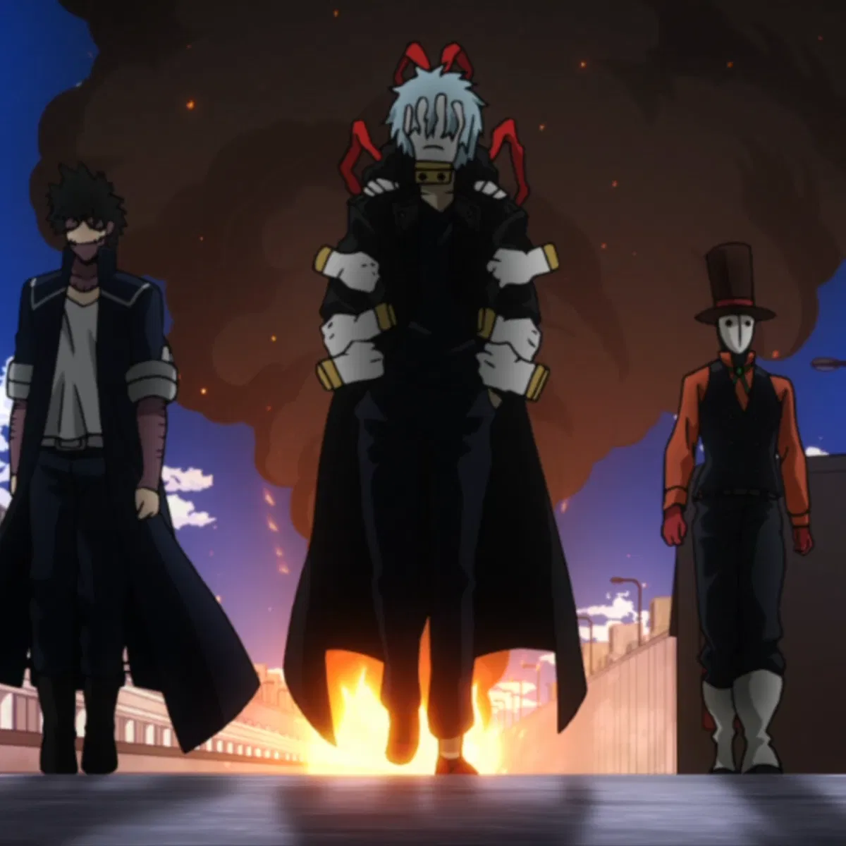 Avatar of Tomura, Dabi and Mr. Compress