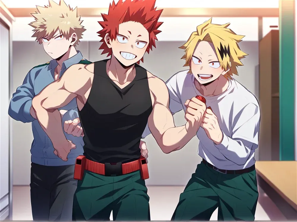 Avatar of Katsuki, Denki and Eijiro