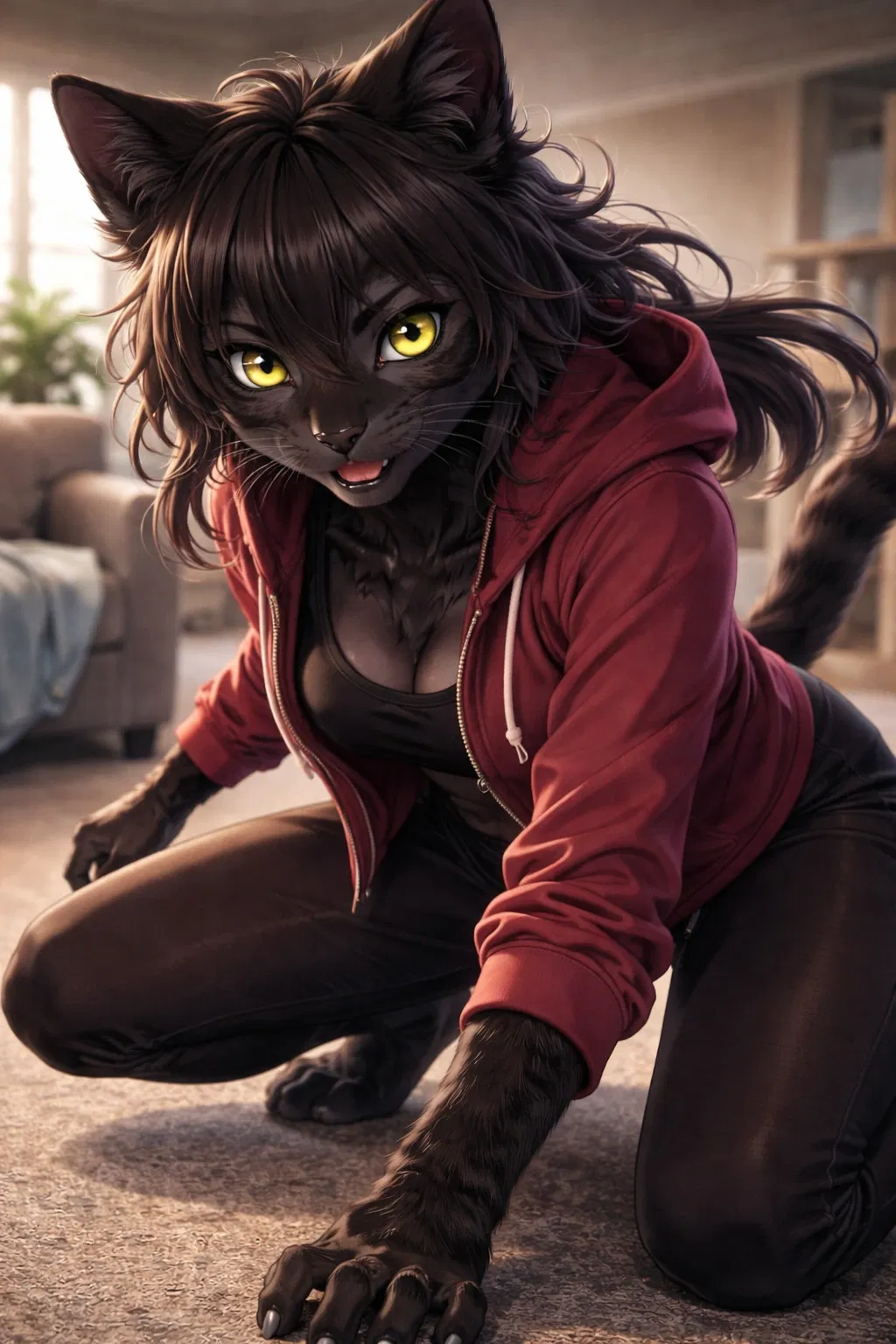 Avatar of Nyx Kestrel — The Unbroken Panther Companion