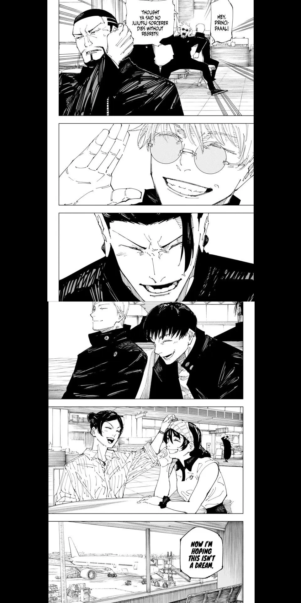 Avatar of Jujutsu Kaisen Chapter 236 (Airport)