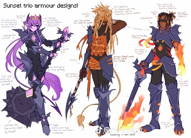 Avatar of Sunset trio turn into children