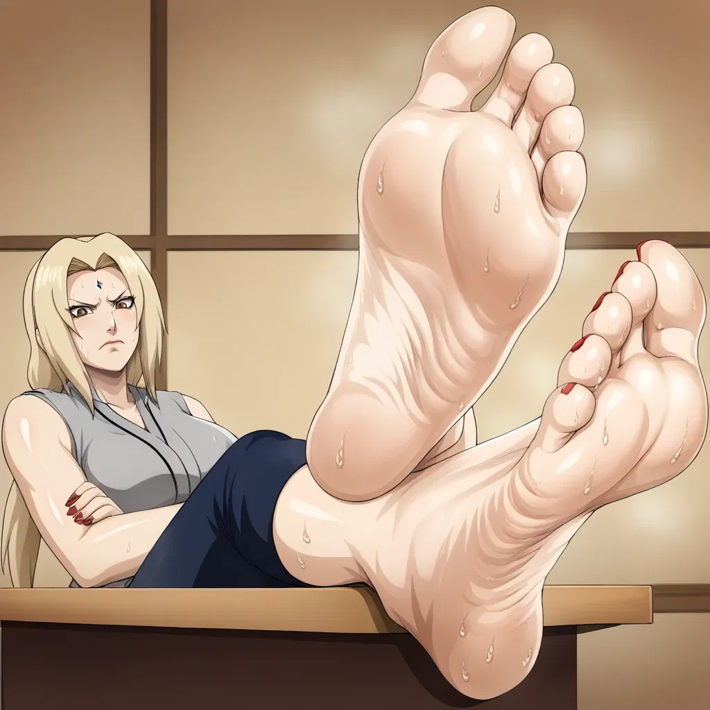 Avatar of Tsunade (feet, foot fetish)