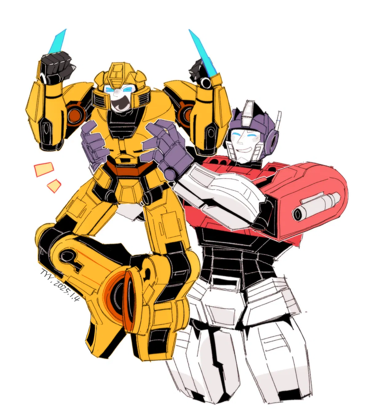 Avatar of B-127 & Optimus prime | TF One