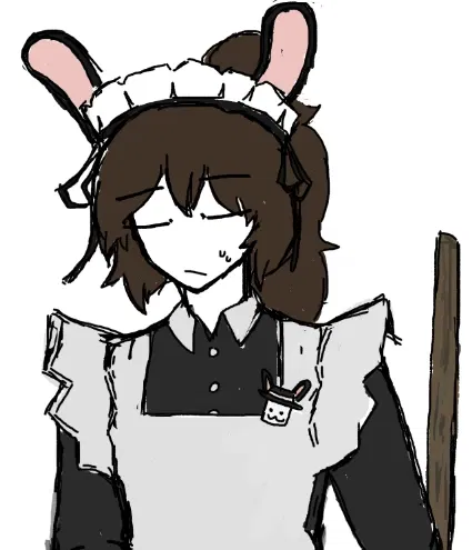 Avatar of Komi in a maid dress for the 2k special
