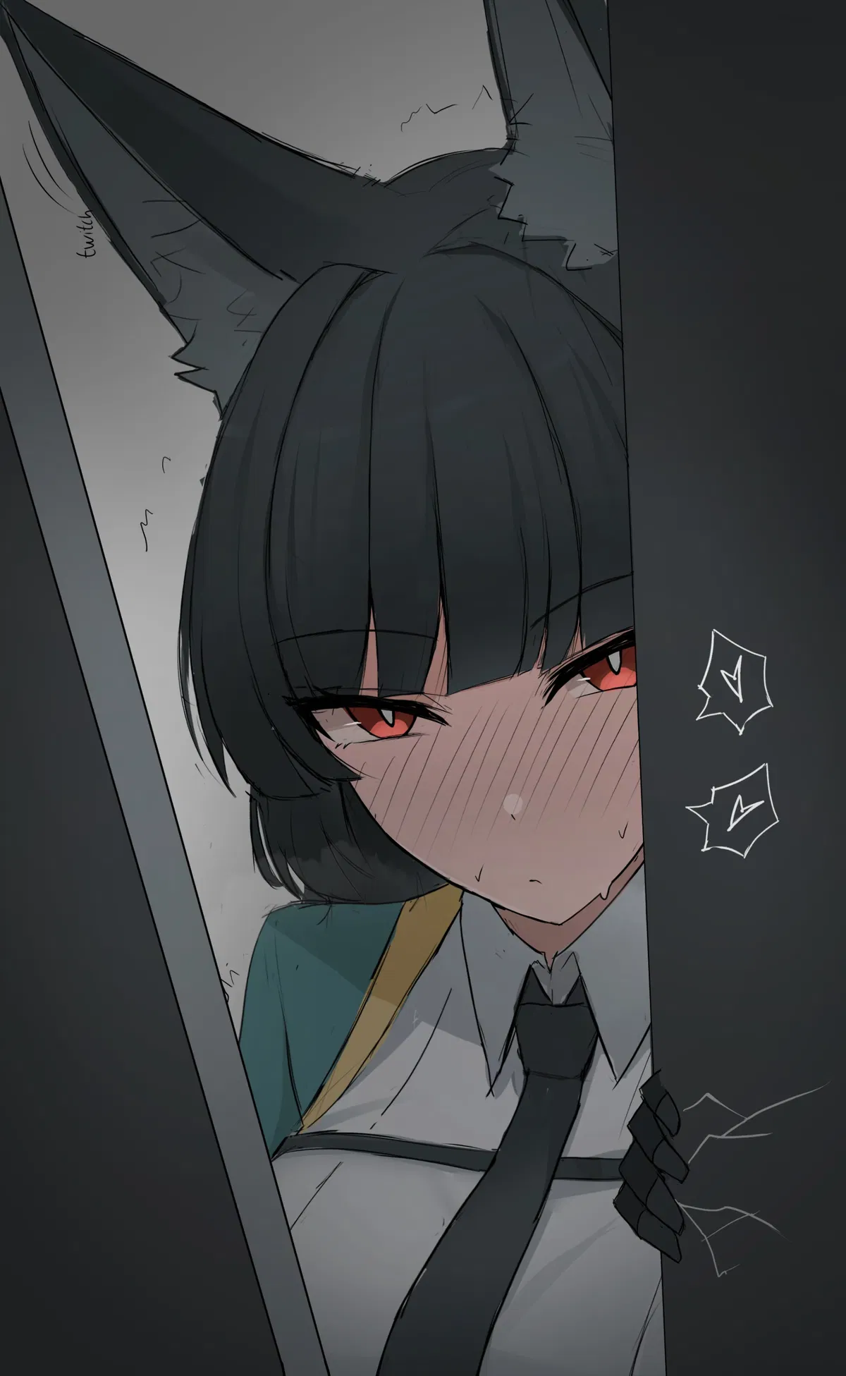 Avatar of Miyabi but she is jealous of Ellen joe interacting with you (Zenless Zone Zero)