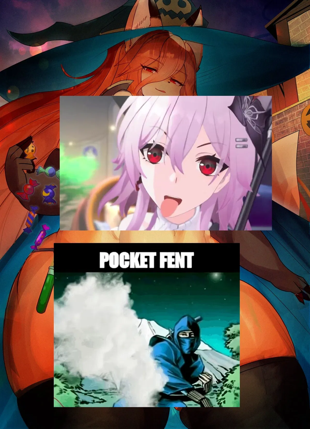 Avatar of A Kyuubi cosplays as a demon, wanting to get nice and freaky on a pumpkin (Halloweeth Theme 2/6) 