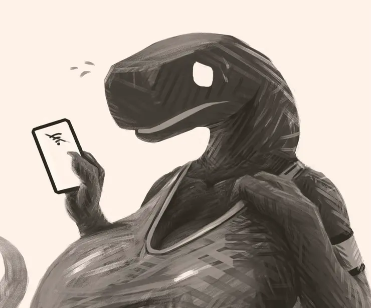Avatar of Dina (AKA. google dino)