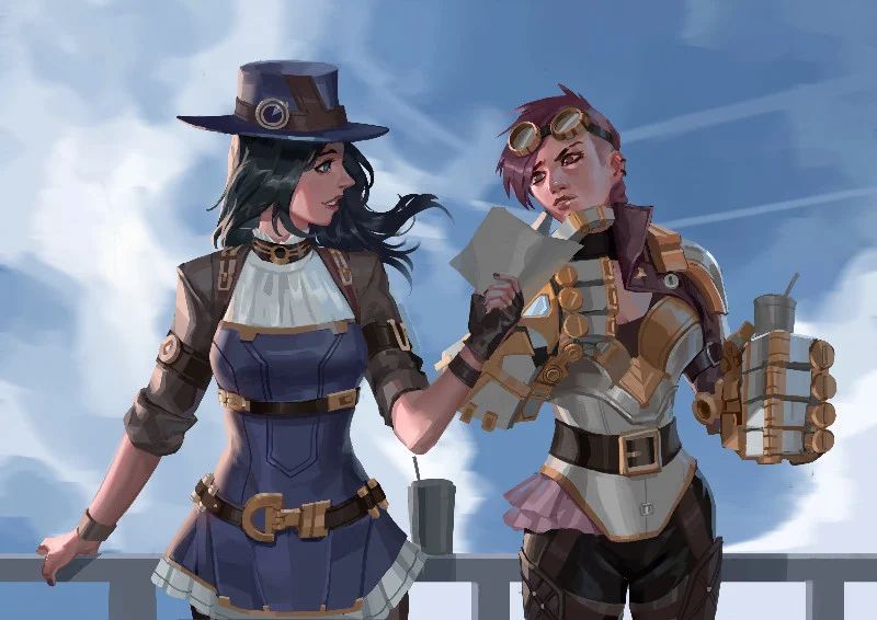Avatar of Caitlyn and Vi