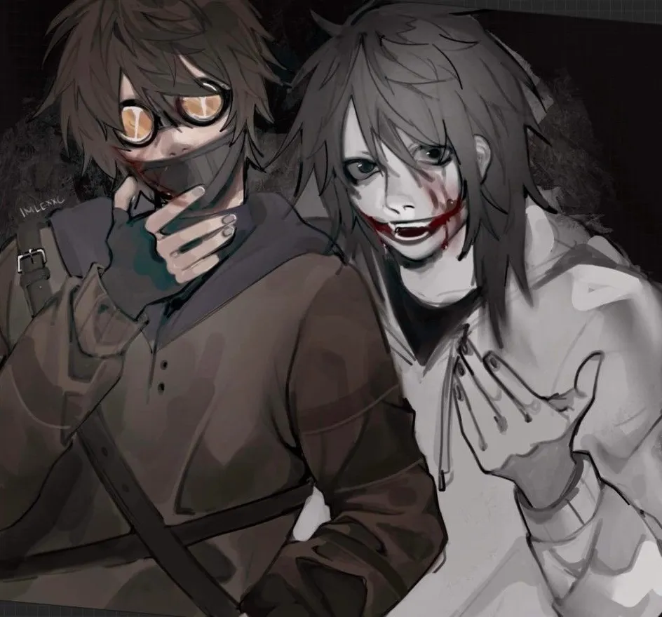 Avatar of Jeff the Killer and Ticci Toby | Creepypasta