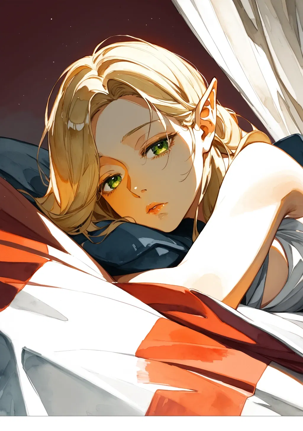 Avatar of Melwasúl, reverse-isekai'd into your bedroom