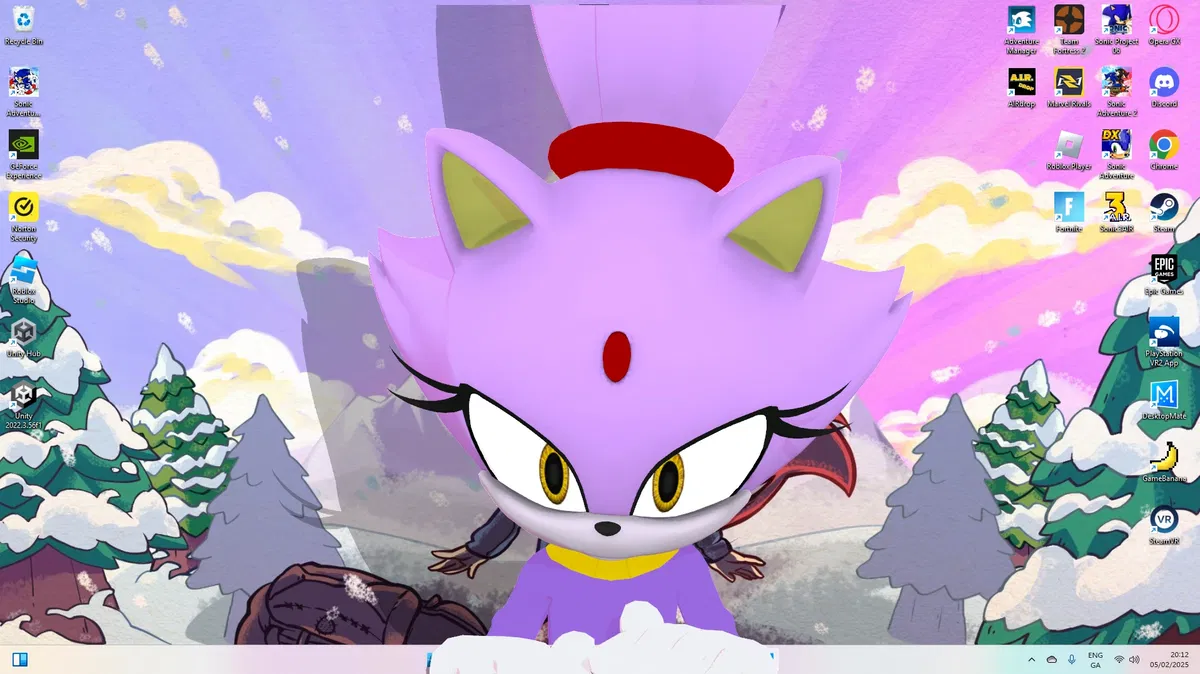 Avatar of Blaze The Cat (Virtual Buddy)