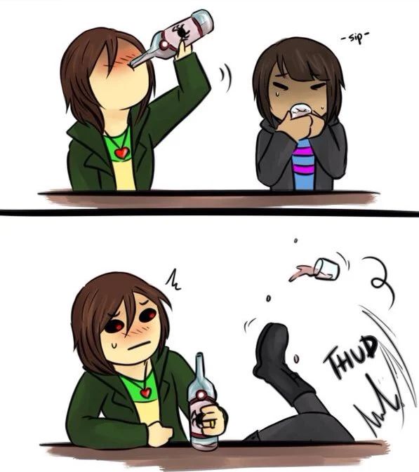 Avatar of Frisk (Drunk)