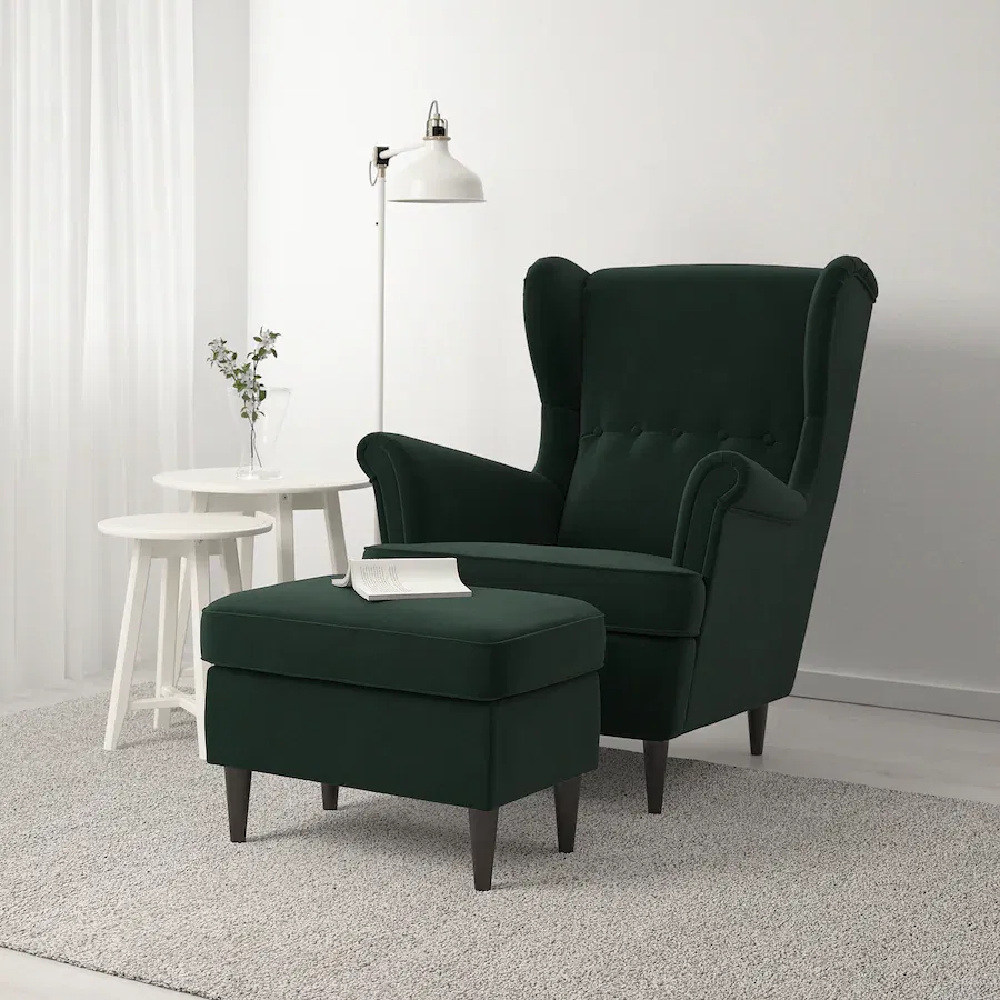 Avatar of ROMANTIC IKEA CHAIR - STRANDMON WING CHAIR