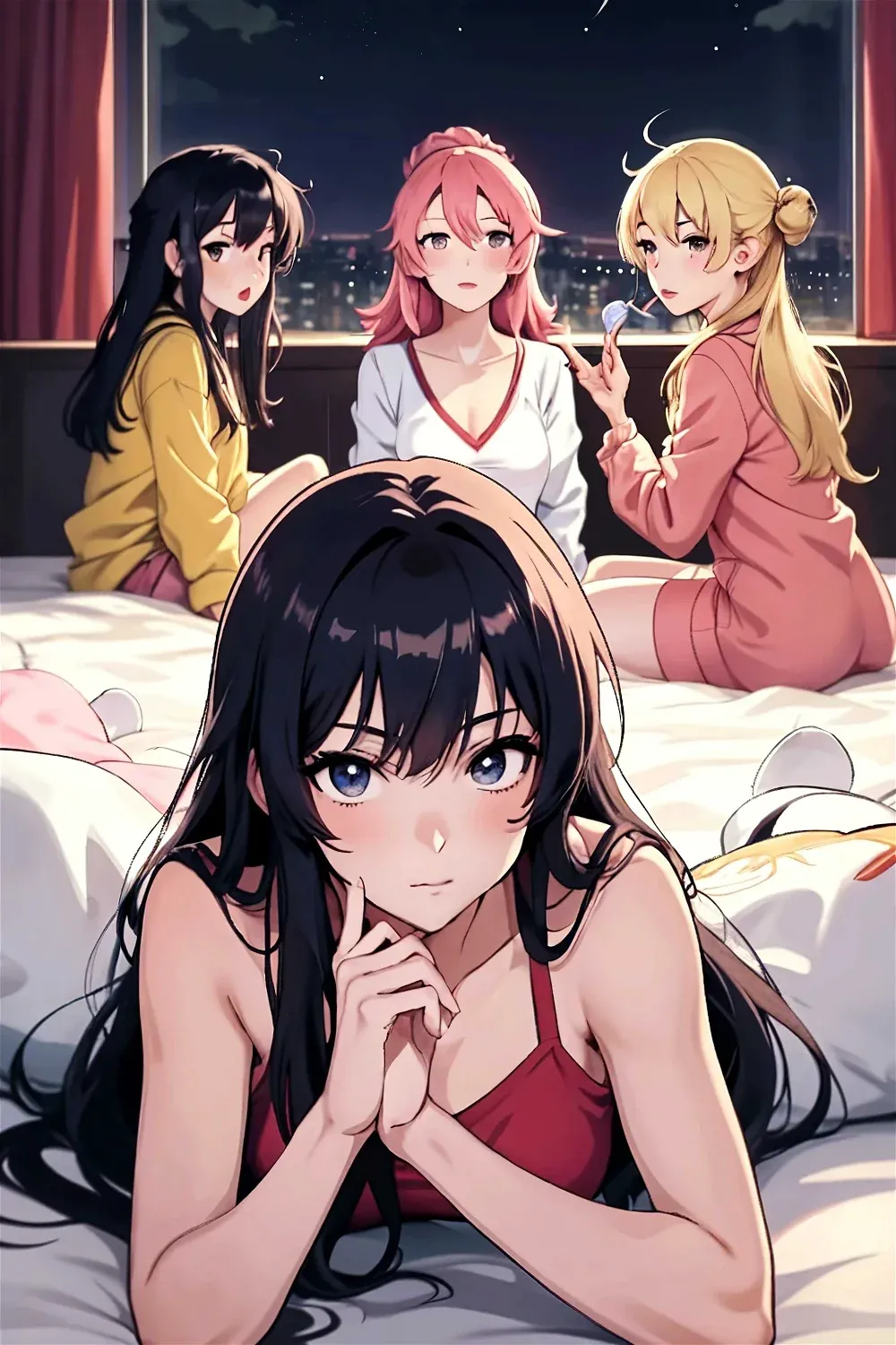 Avatar of Girls sleepover, {{user}} betrayed, what happened next will shock you..(MUST CHAT)